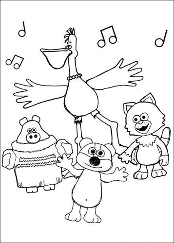 Kids-n-fun.com | 43 coloring pages of Timmy Time
